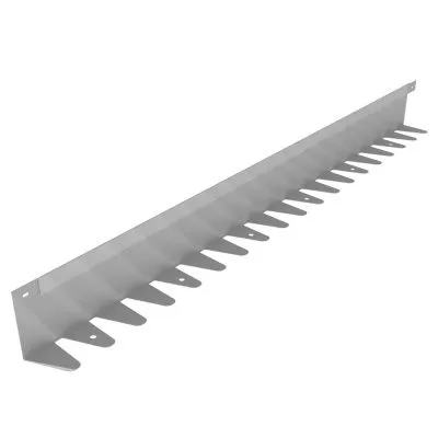 Бордюр Gidrolica Line Steel (Лайн Стил) L-образный из оцинкованной стали 1200х60х70х1,5мм