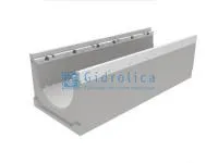 Лоток водоотводный бетонный коробчатый (СО-300мм), с оцинкованной насадкой, с уклоном 0,5% КUу 100.39,9 (30).44,5(37,5) - BGZ-V, № 10