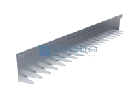 Бордюр Gidrolica Line Steel L-образный из оцинкованной стали 1200х140х70х1,5мм